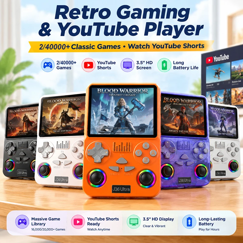 Gaming Console Youtube - 신제품 2/40000+ 게임 시스템 레트로 휴대용