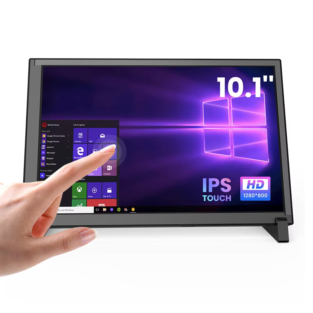 Gaming Console And Monitor - Eyoyo 10.1인치 정전식 터치스크린 라즈베리 파이