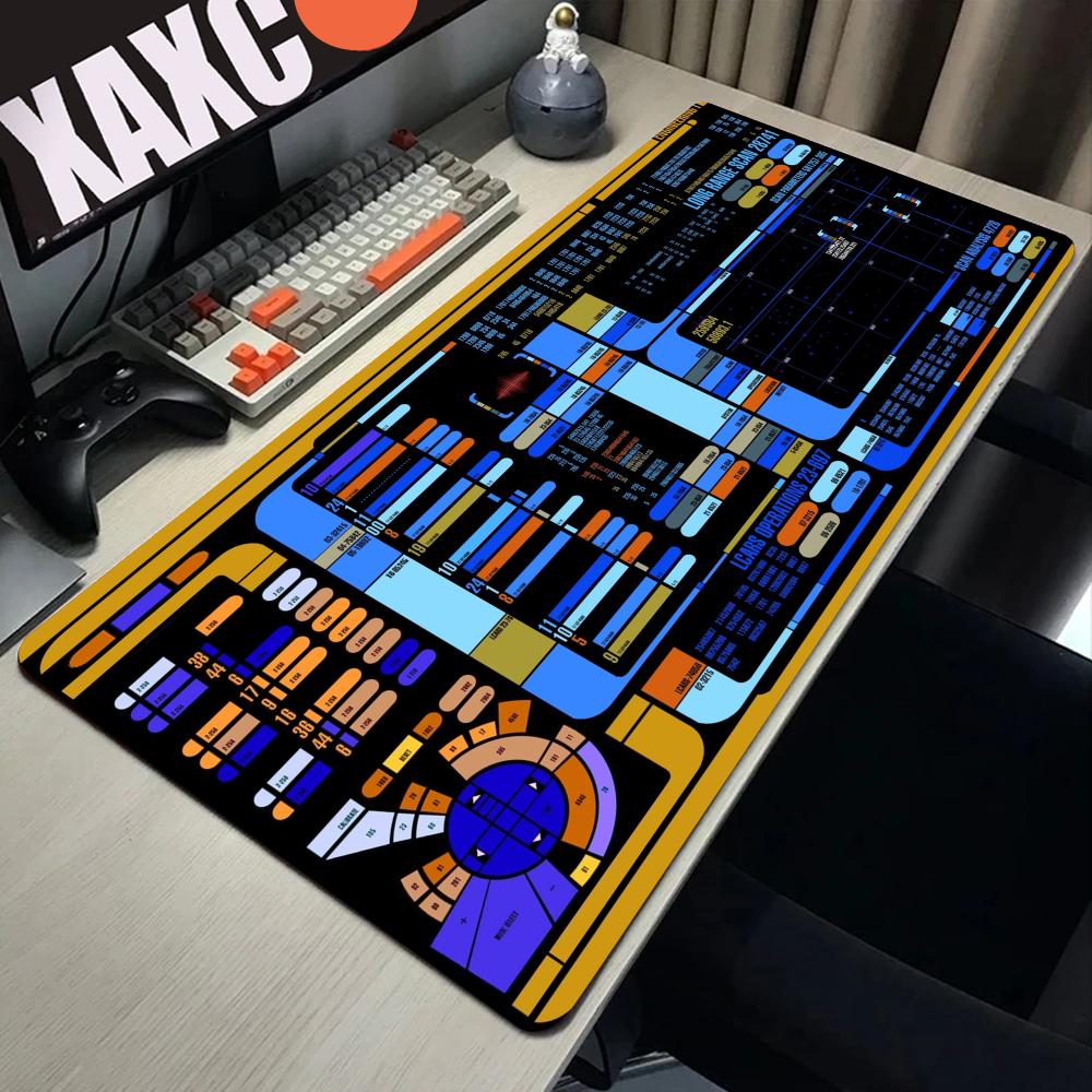 Gaming Console Zone - 공상 과학 콘솔 디스플레이 테이블 매트,
