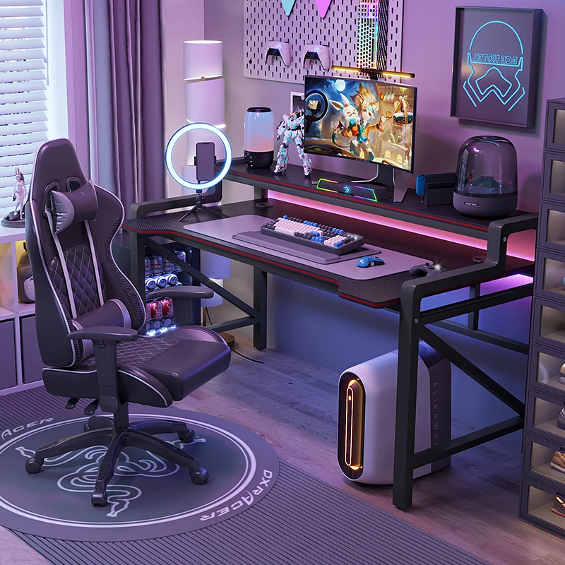 Gaming Console And Monitor - 게임용 컴퓨터 책상 마우스 패드 모니터