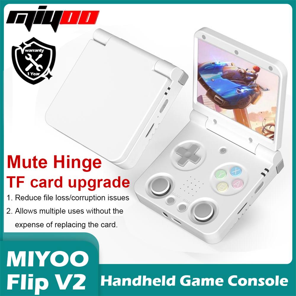 Gaming Console Zone - MIYOO Flip V2 휴대용 게임 플레이어