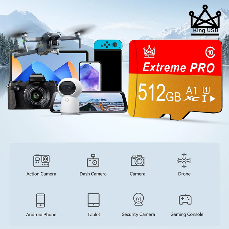 Gaming Console And Monitor - 고속 메모리 카드 512GB 마이크로 TF