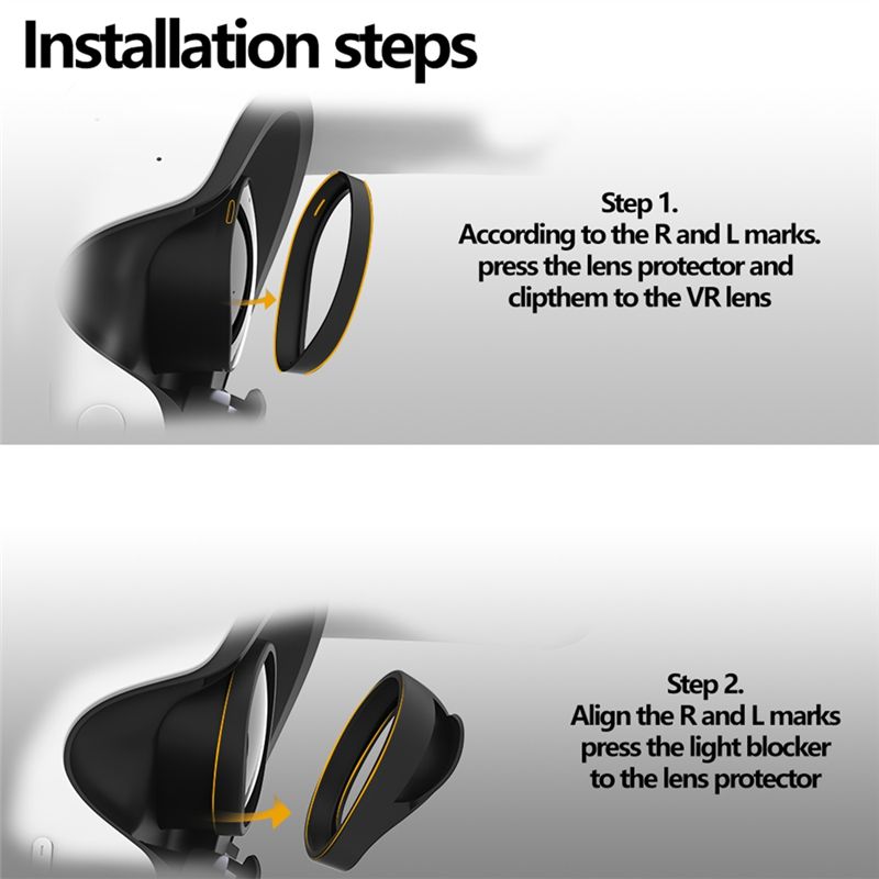 Vr Lens Protector - B76B VR 렌즈 프레임 보호대, S