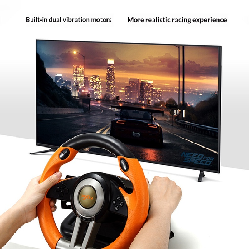 레이싱 게임 스티어링 휠 Pxn V3pro 듀얼 진동  - Gaming Console Driving 리뷰 및 가격