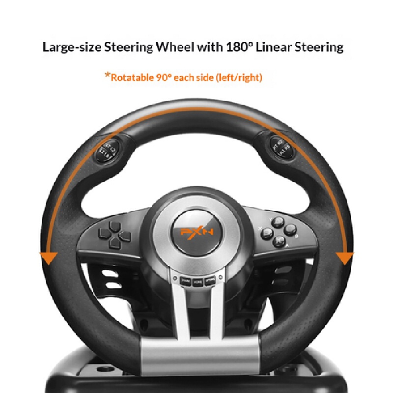 레이싱 게임 스티어링 휠 Pxn V3pro 듀얼 진동  - Gaming Console Driving 리뷰 및 가격
