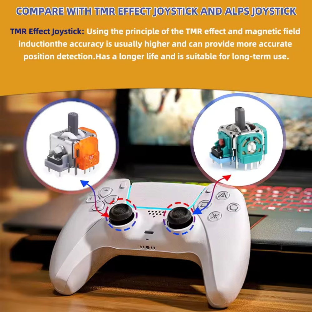 2-10개 교체용 TMR 이펙트 조이스틱 3D 아날로그 - Gaming Console Repair 리뷰 및 가격