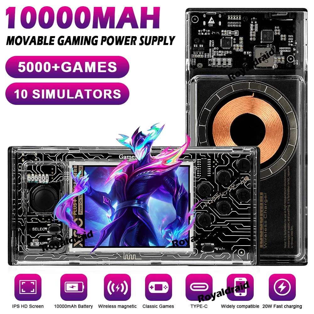 새로운 게임 콘솔 파워 뱅크 통합형 10000mAh 고 - Gaming Console Power Bank 리뷰 및 가격