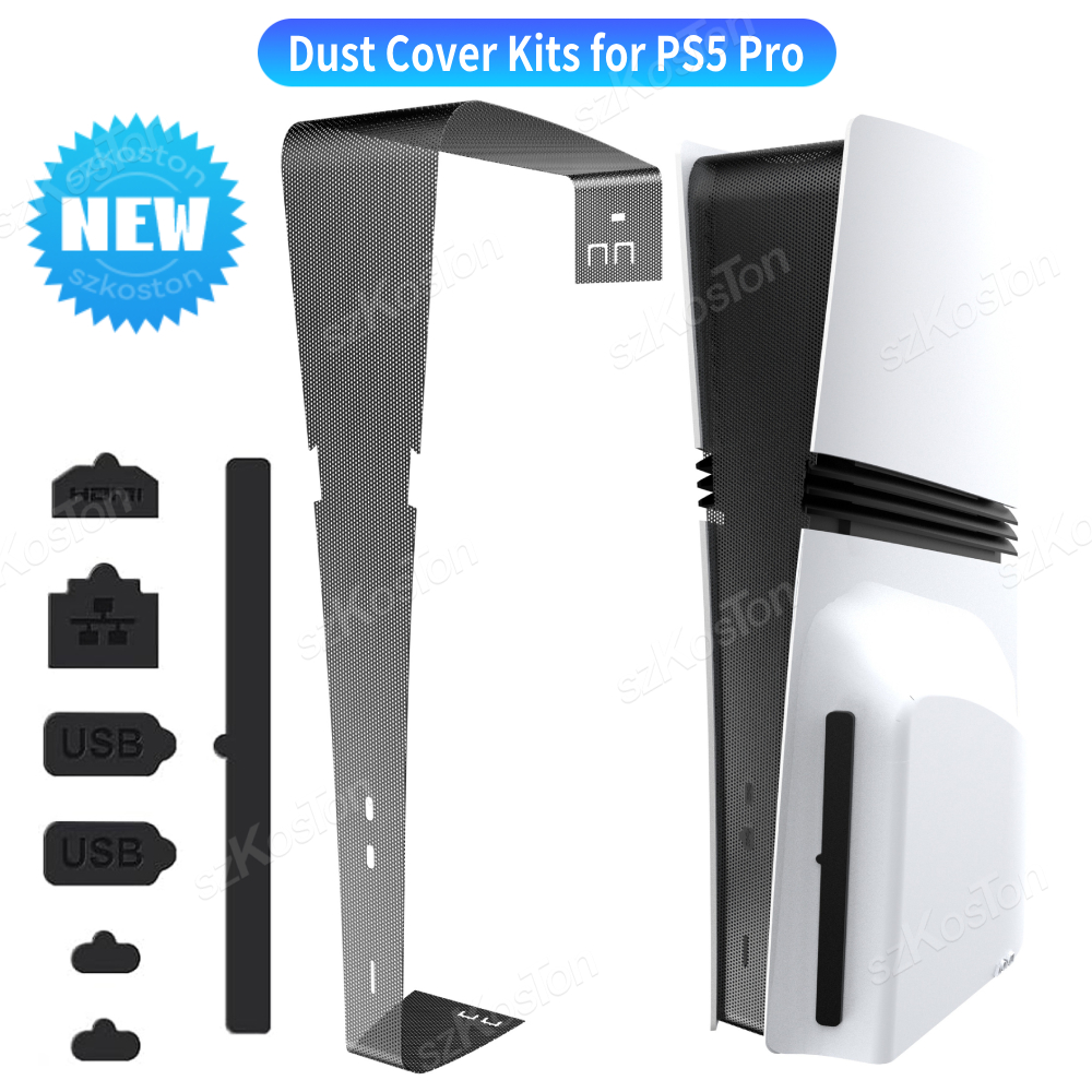 PS5 Pro 게임 콘솔용 먼지 커버 키트 냉각 팬 먼 - Gaming Console Ps5 리뷰 및 가격