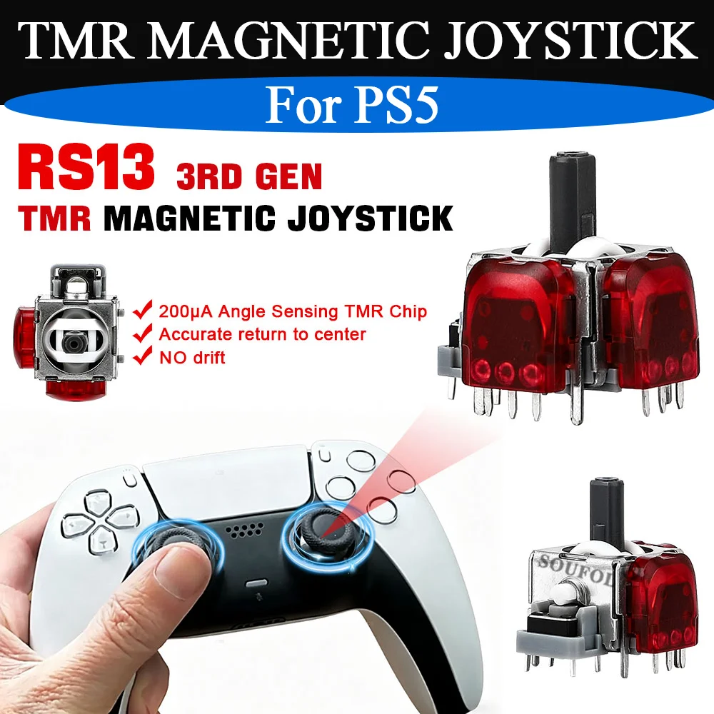 2/4/8/10개입 TMR 자기 조이스틱 RS13 3세 - Gaming Console Repair 리뷰 및 가격