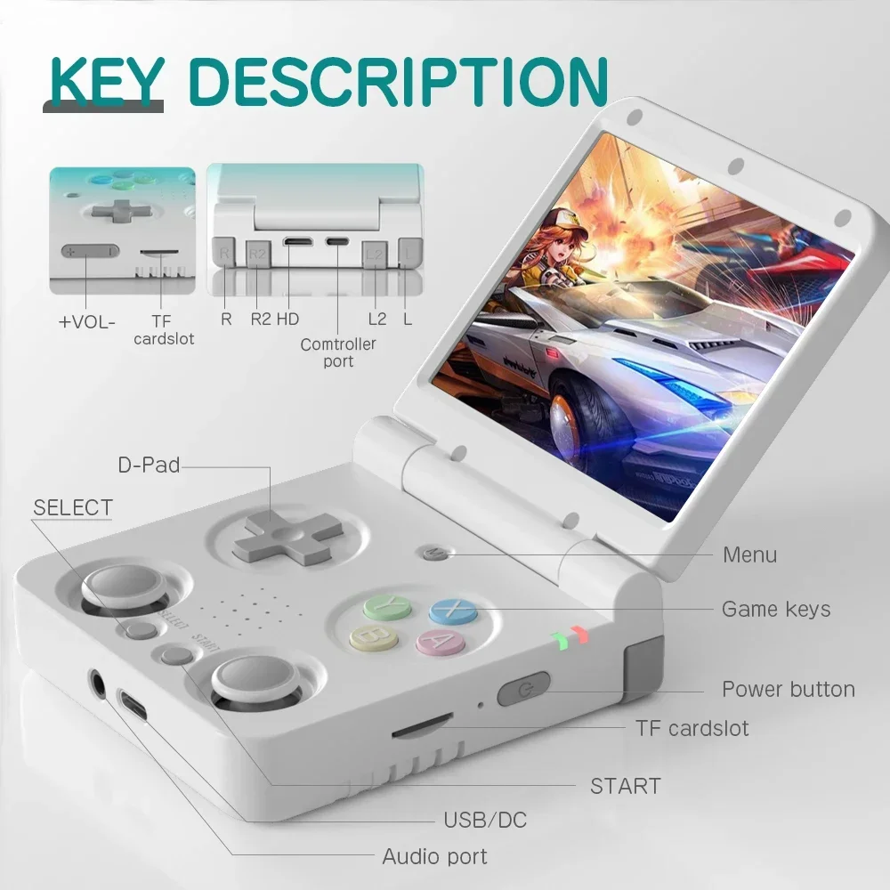 MIYOO Flip V2 휴대용 게임 콘솔 플레이어 3 - Gaming Console Zone 리뷰 및 가격