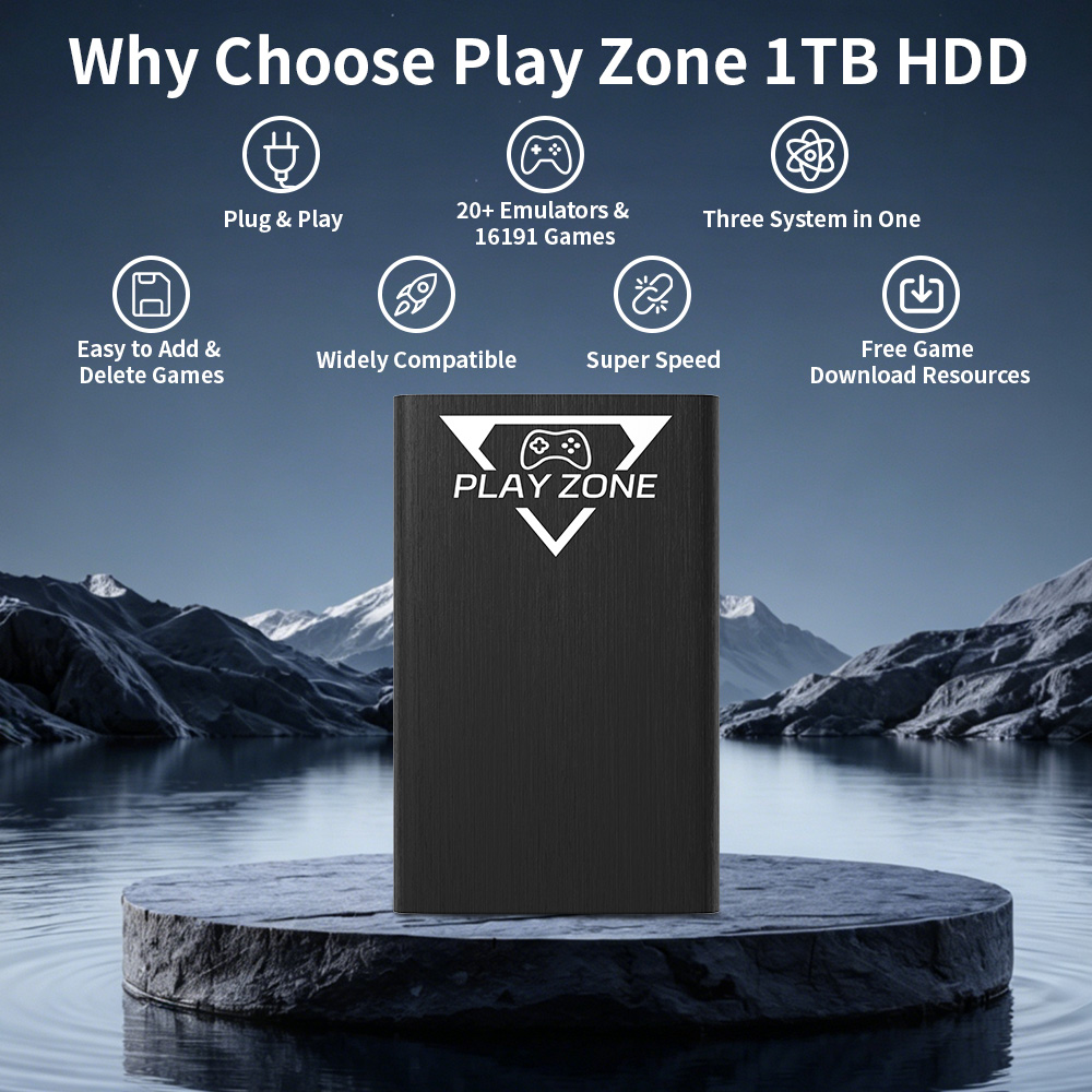 플레이존 1TB 휴대용 게임용 HDD (PS5/PS4/ - Gaming Console Zone 리뷰 및 가격