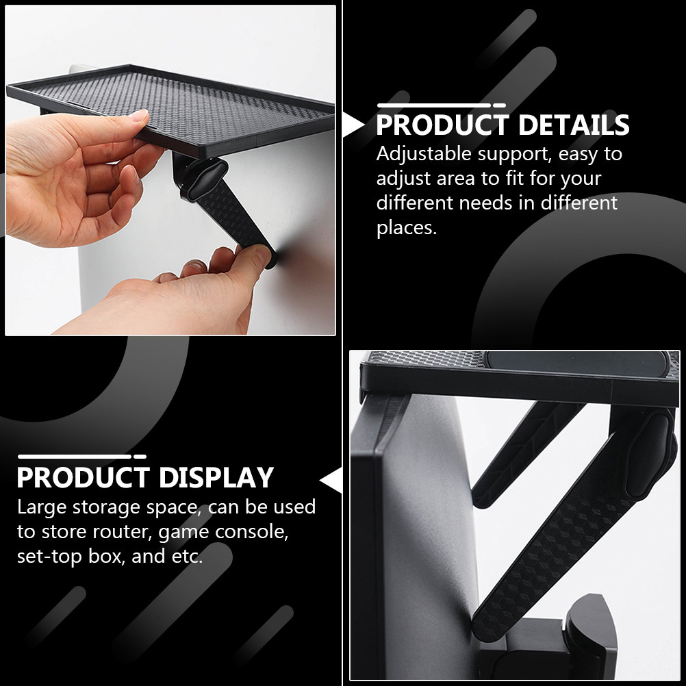 구멍을 뚫지 않아도 되는 라우터 보관 정리대, ABS  - Gaming Console Tv 리뷰 및 가격