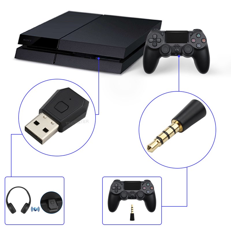 플레이 스테이션 4 게임 패드 블루투스 헤드셋 게임 액 - Gaming Console Tv 리뷰 및 가격