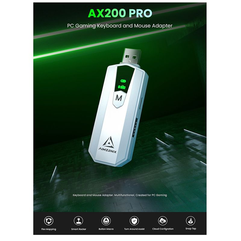 AIMZENIX AX200PRO PC 게임용 K&M 컨 - Gaming Console Zone 리뷰 및 가격