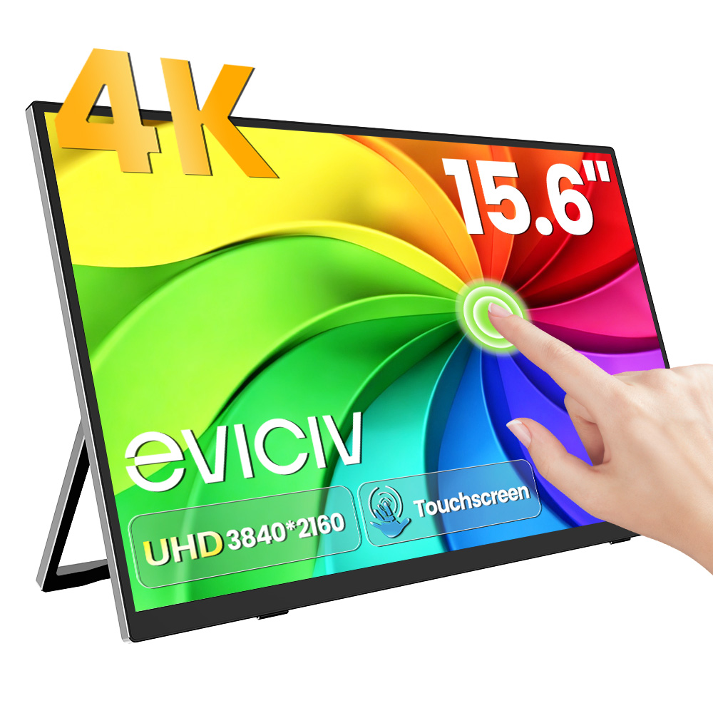 EVICIV 4K 휴대용 모니터 10포인트 터치 스크린 - Gaming Console And Monitor 리뷰 및 가격