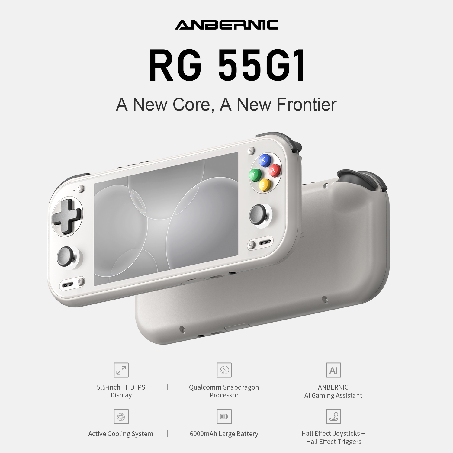 안베르닉 RG 55G1 레트로 휴대용 게임 콘솔 5.5 - Gaming Console Android 리뷰 및 가격