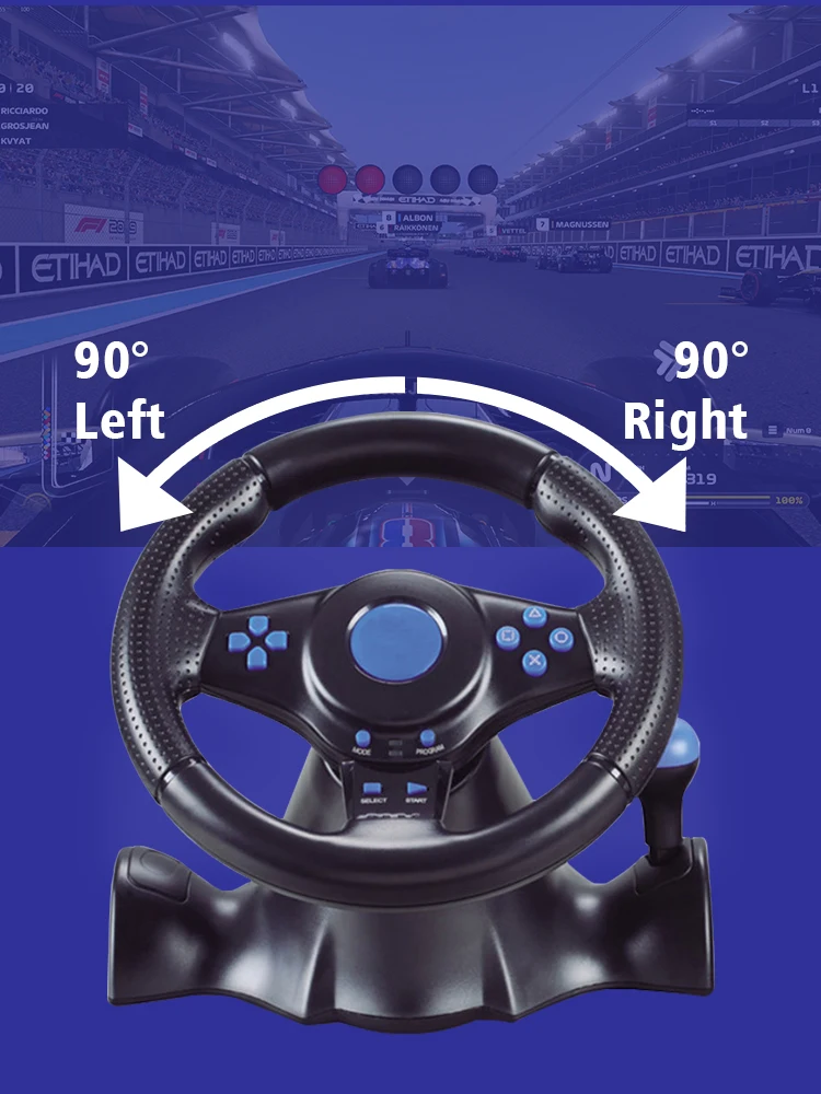 DATA FROG 레이싱 스티어링 휠(진동 피드백 포함 - Gaming Console Driving 리뷰 및 가격